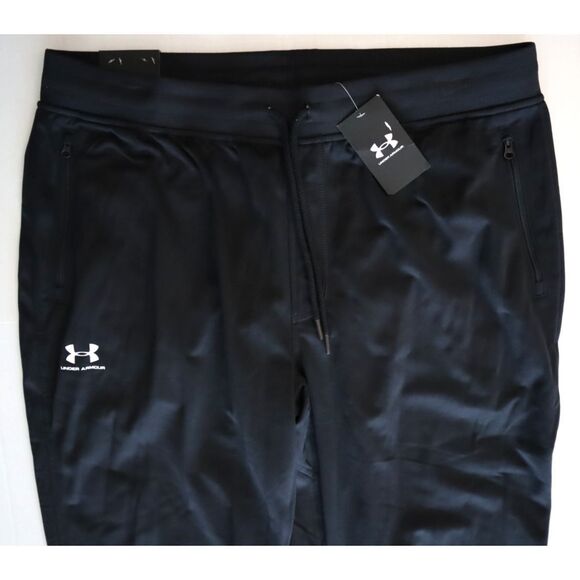 Under Armour 1290261-001 Men's Sz 2XL Black Core Sportstyle Performance Joggers - Picture 7 of 12